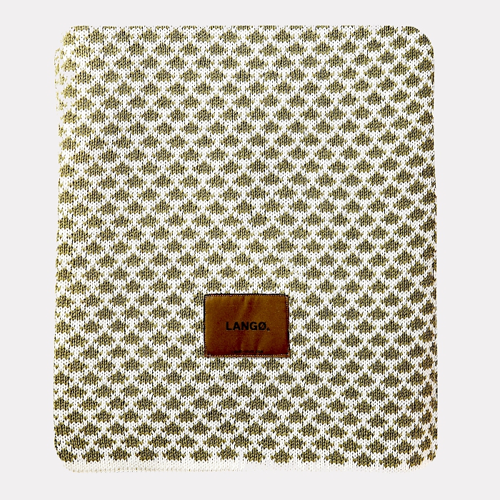 Langø - Olive green-white - Drops 