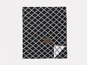 Langø - Black-white blanket (169,-)